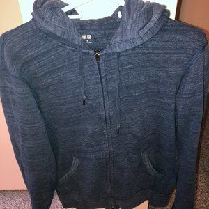 LAST CHANCE—Heavy Uniqlo blue hoodie